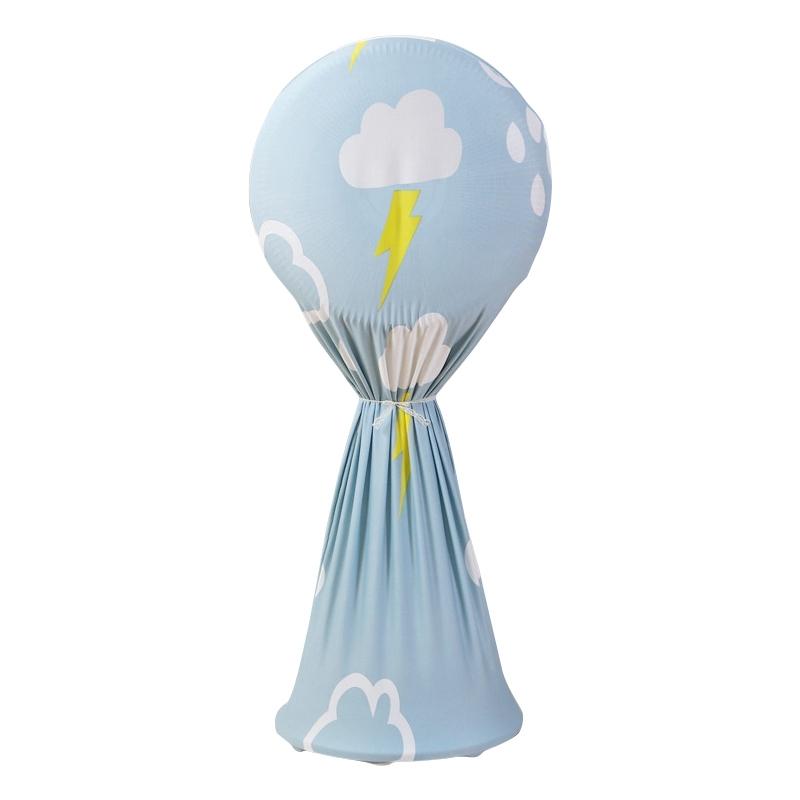 Fan Dust-proof Cover for Household Floor - Chrysanthemum