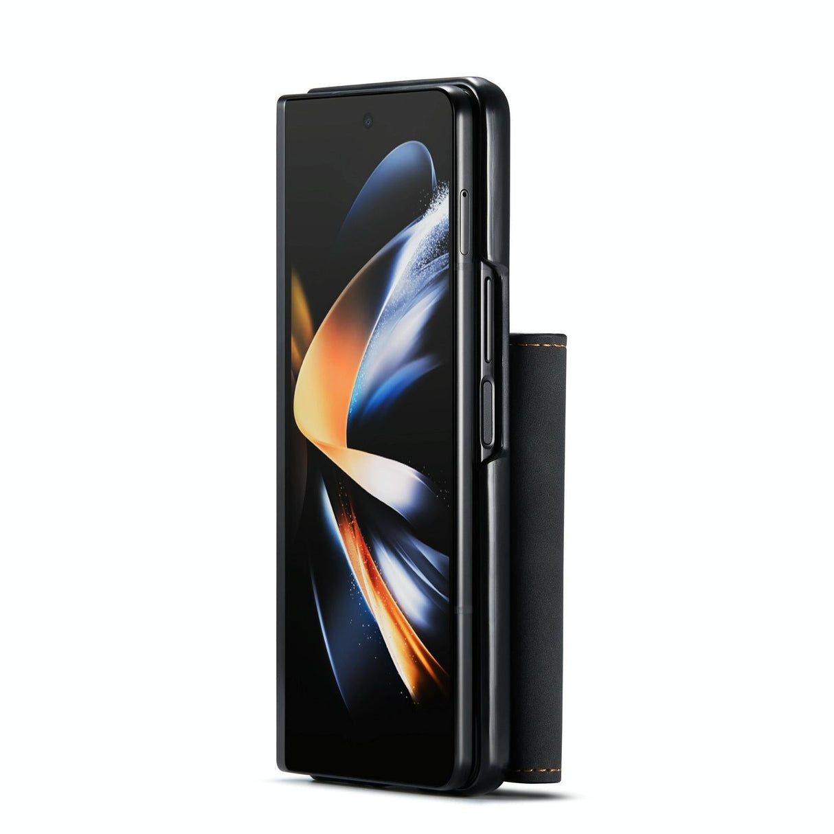 For Samsung Galaxy Z Fold4 5G Multi-Card Phone Case - Fits Dg.Ming M2 Series - Black