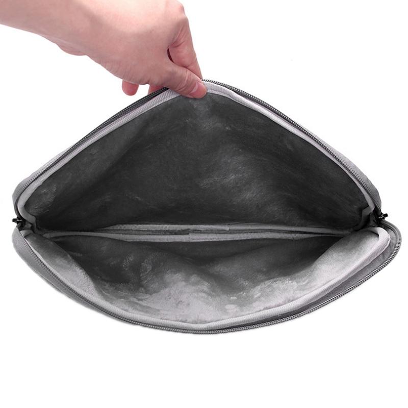 Waterproof & Anti-vibration Inner Bag for 11 / 13-14 Laptops - Light Grey