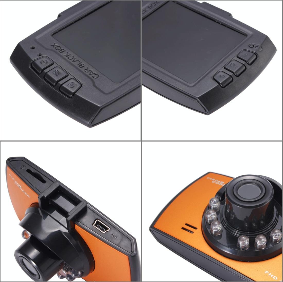 2.4 Lcd Car Dvr Recorder with 720p Vga Display