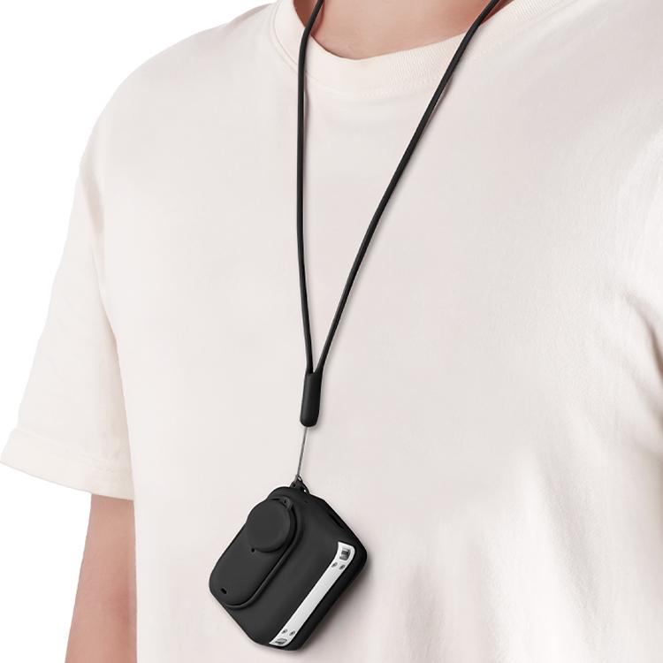 Insta360 Go 3 Silicone Case with Lens Cap and Strap - Orange