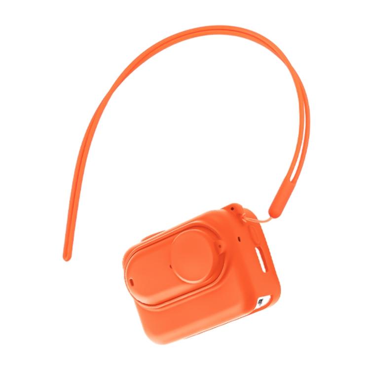 Insta360 Go 3 Silicone Case with Lens Cap and Strap - Orange