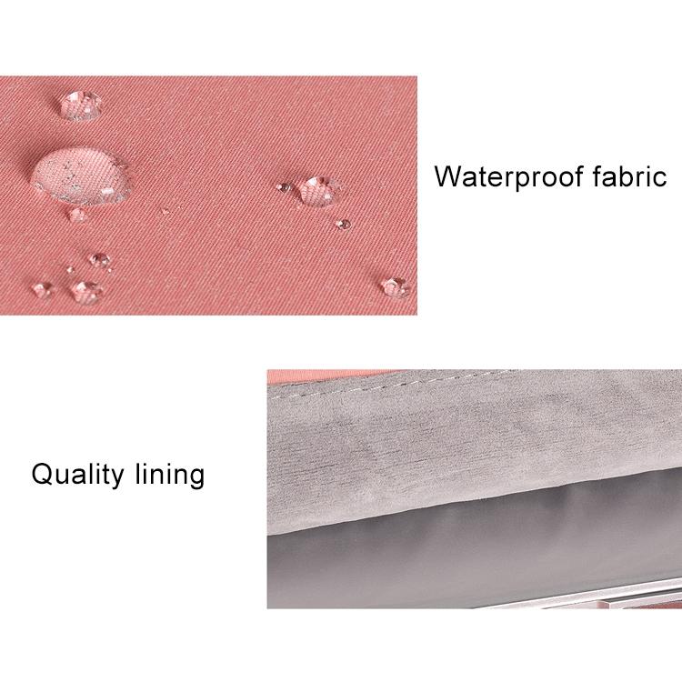 Universal 15.4 Soft Handle Laptop Bag for Macbook Samsung Sony Dell Alienware Chuwi Asus Hp - Portable & Wearable - Pink