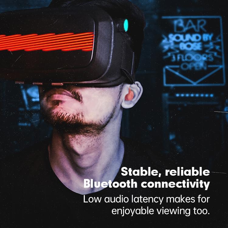 Waterproof T20 Tws Bluetooth Earphones with Charging Box and Noise-cancelling Hooks - Green