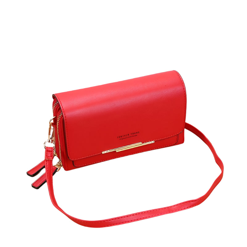 Large Capacity Multi Function Women Wallet - Brown