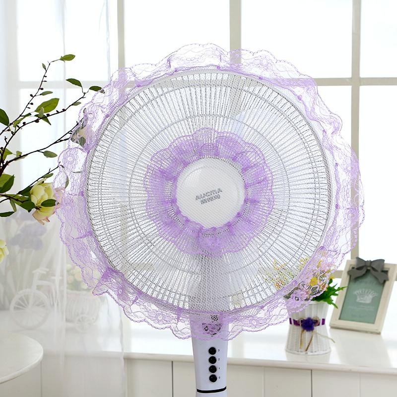 Electric Fan Safety Net Cover - Anti-pinch Dustproof - Light Pink