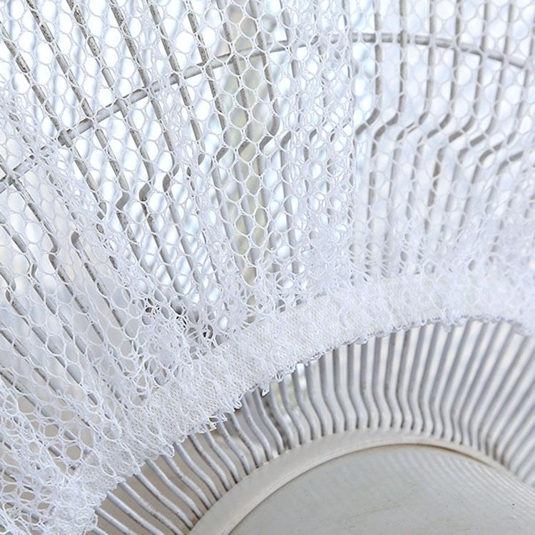 Electric Fan Safety Net Cover - Anti-pinch Dustproof - Light Pink