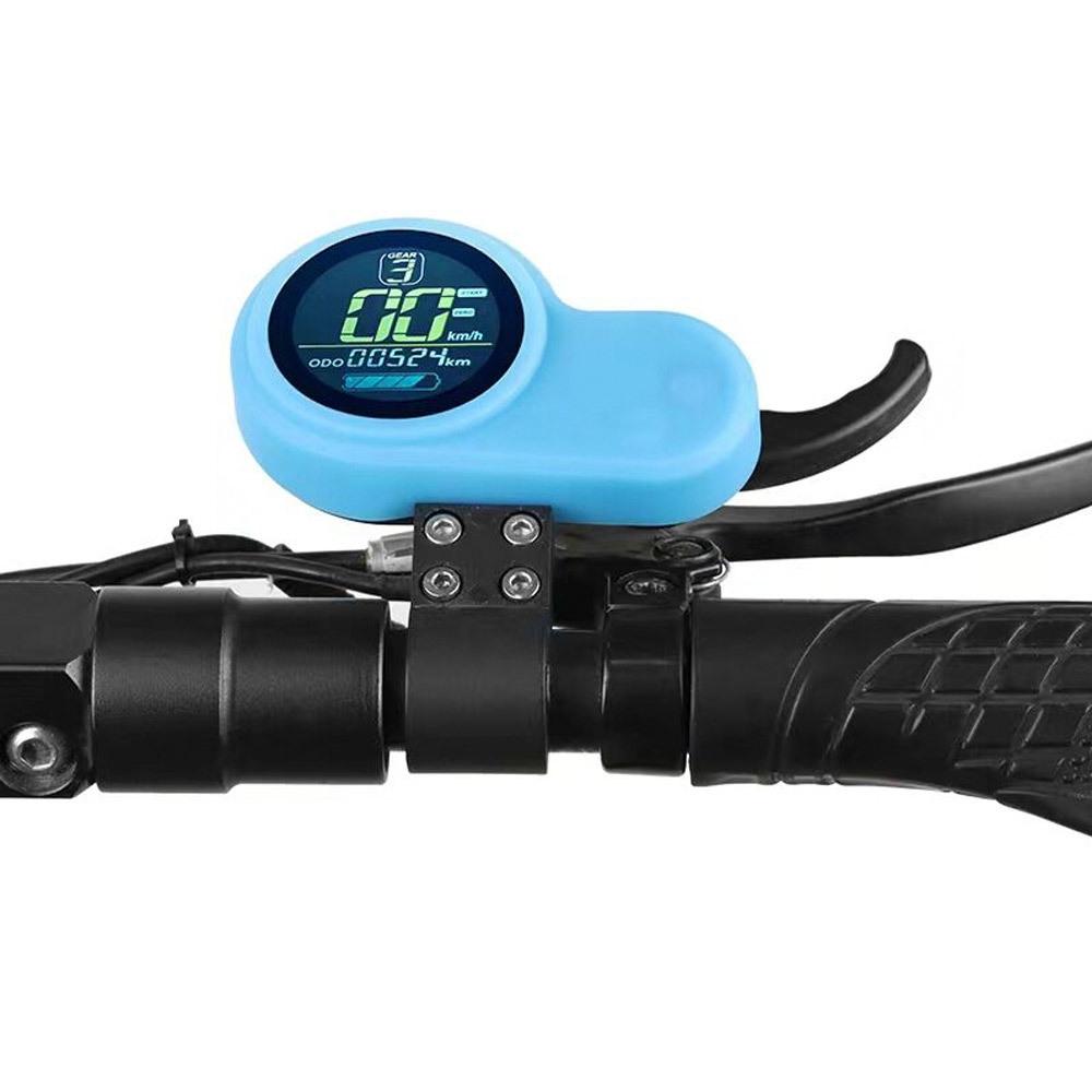 Silicone Instrument Cover for Kugoo M4 Pro Electric Scooter - Yellow