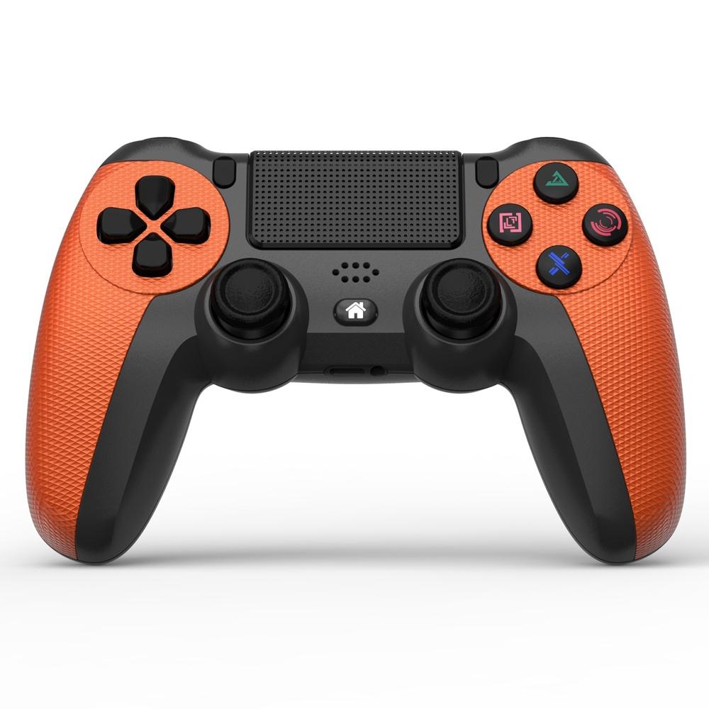 Wireless Bluetooth Gamepad Controller for Ps4 - Battle Gray with Light Bar - Mountain Blue