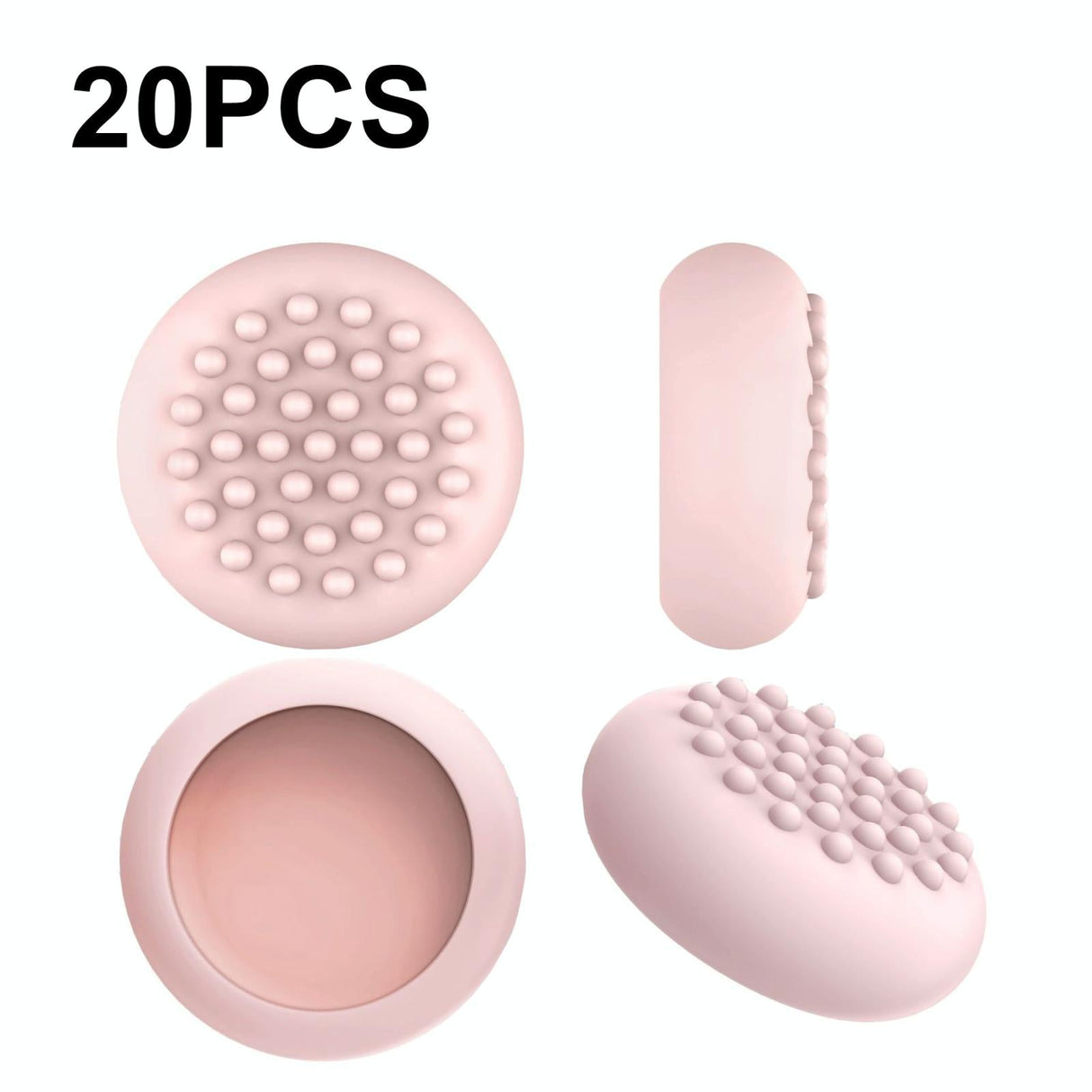 20-piece Silicone Vr Handle Covers for Meta Quest 2 - Enhance your Gaming Experience - Grey
