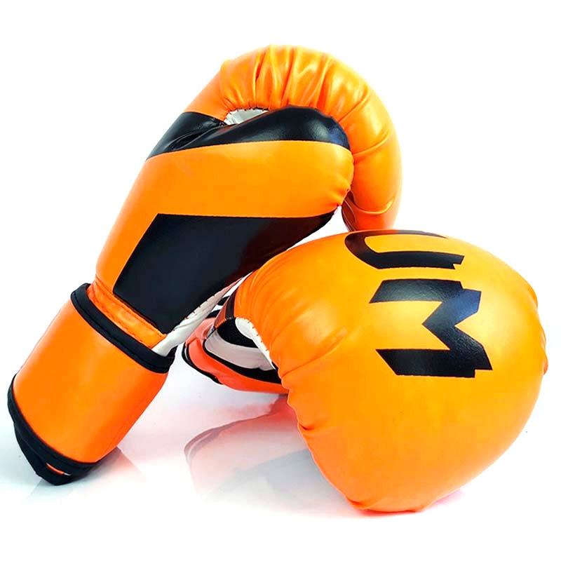 Professional Adult Boxing Training Gloves - 6Oz For Muay Thai Fighting - Fluorescent Yellow