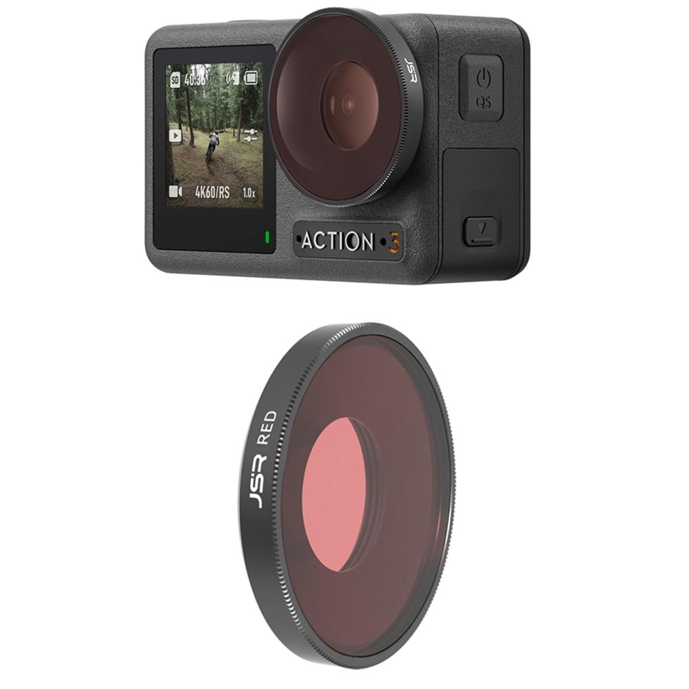 Underwater Lens Filter for Dji Action 3 - Diving - Pink