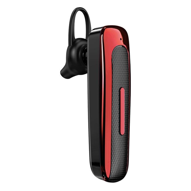 Wireless Unilateral Ear-mounted Earphone with Noise Reduction - Pink