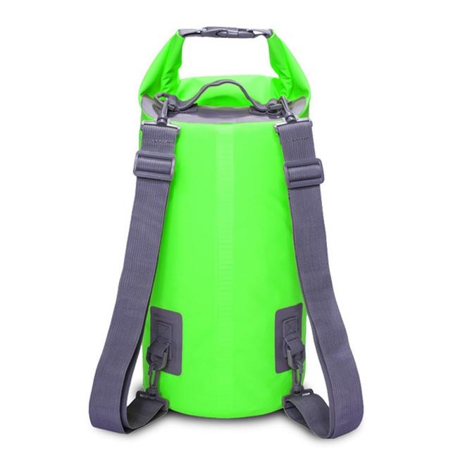 Waterproof Dual Shoulder Strap Dry Bag 50L Capacity - Pink