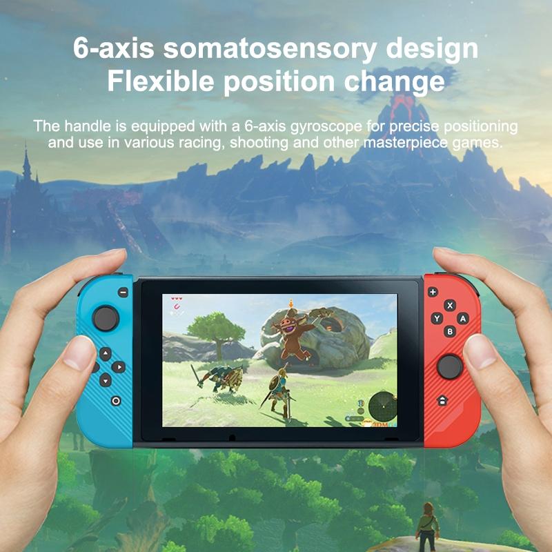 Switch Joy Con Tooth Gamepad - Compact and Colourful - Nt9687F