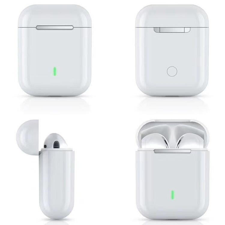 Wireless t & g J18 Bluetooth Earphones with Charging Box - Green