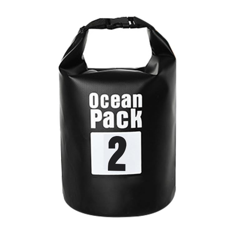 Waterproof Outdoor Dry Bag 2L Pvc Barrel Bag For Ultimate Protection - Green