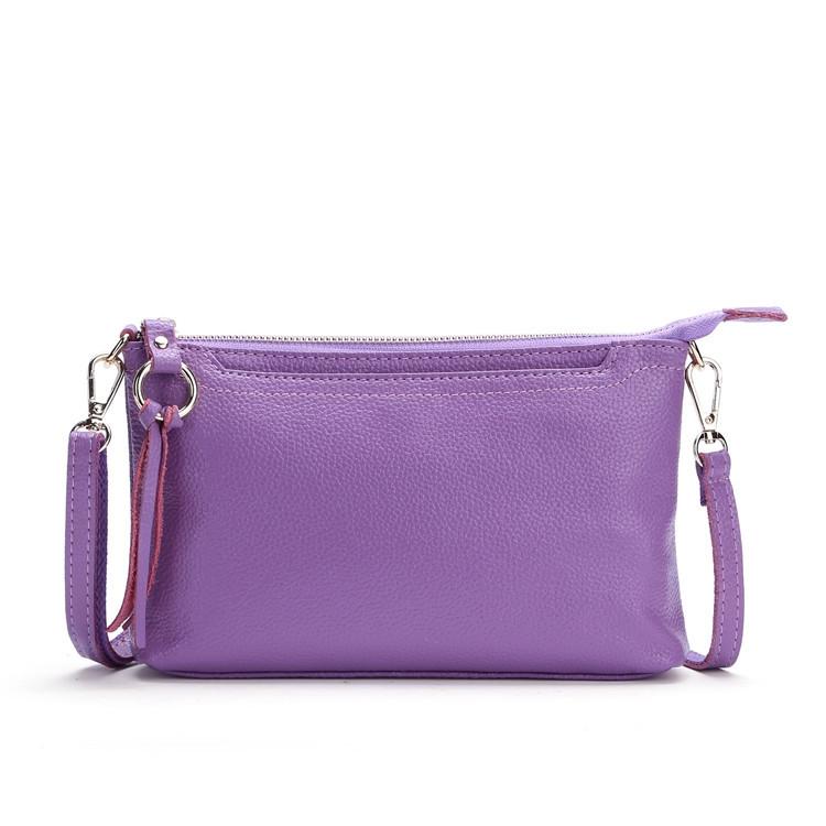 Large Capacity Tassel Shoulder Bag For Women - Light Purple