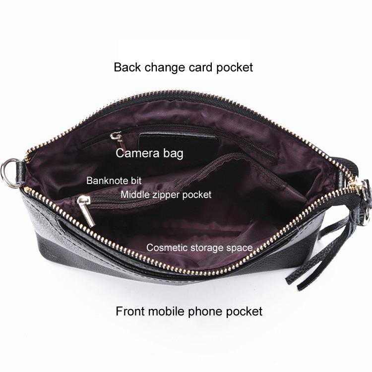 Large Capacity Tassel Shoulder Bag For Women - Light Purple