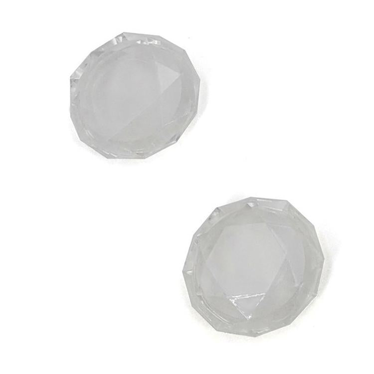 2 Pcs Diamond Texture Games Grip Caps for Ps5 - Green