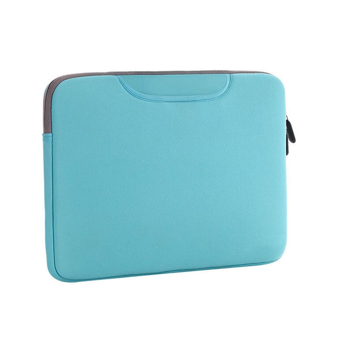 Portable Air Permeable Handheld Sleeve for Macbook Air / Pro and Laptops - 38x27.5x3.5cm 15.4 Inch - Green
