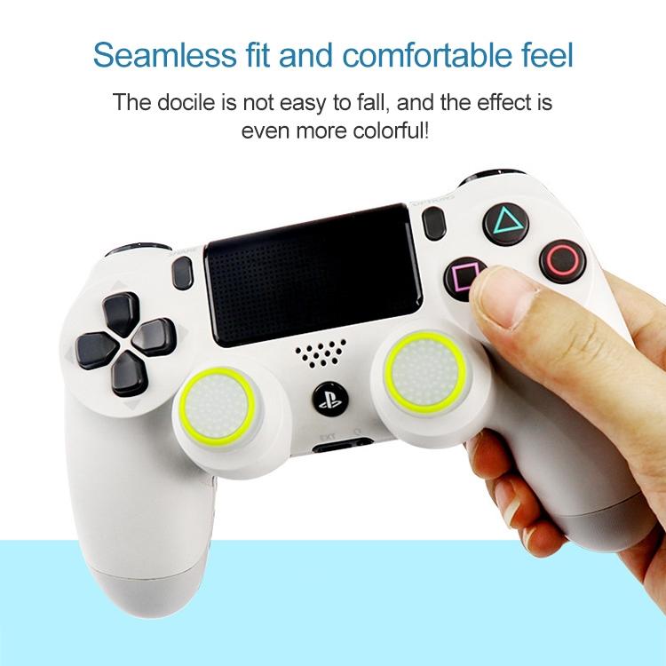20 Luminous Silicone Gamepad Covers for Ps4 / Ps3 / Ps2 / Xbox360 / Xboxone / Wiiu - Green
