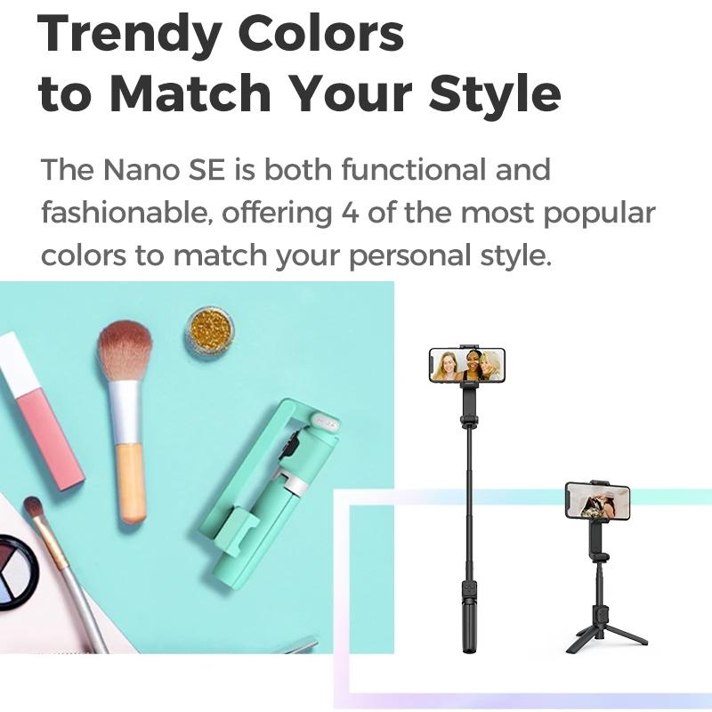 Portable Smartphone Gimbal Stabilizer - Foldable Green