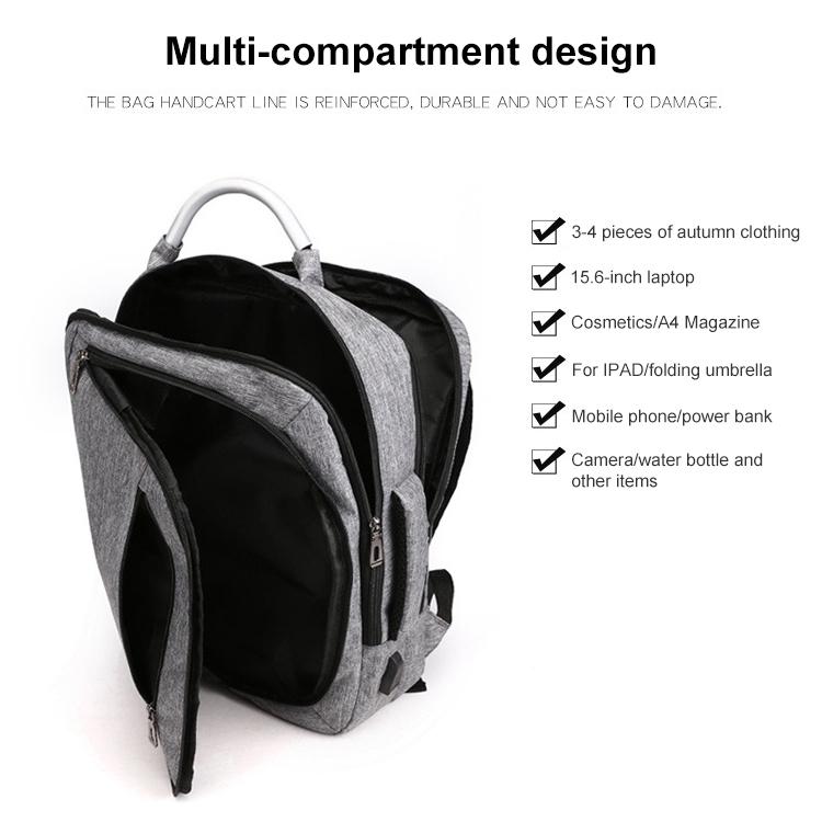Multifunctional Oxford Laptop Backpack - Cxs-620 - Army Green