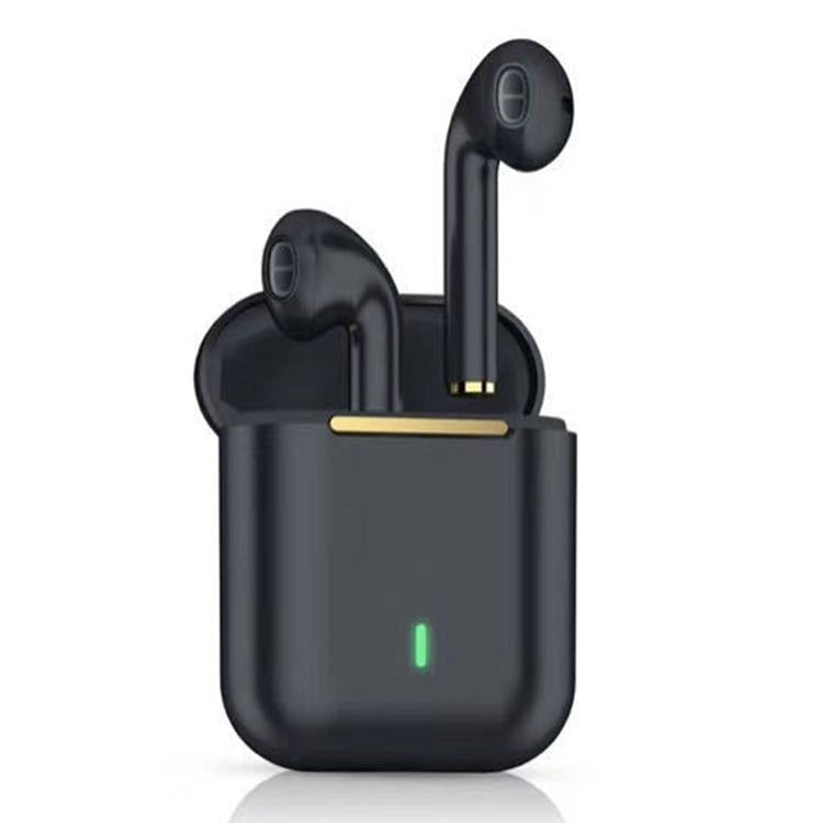 Wireless t & g J18 Bluetooth Earphones with Charging Box - Rose Gold
