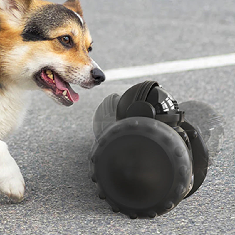 Vibe Geeks Pet Food Dispenser Tumbler Dog Treat Toy - Light Green