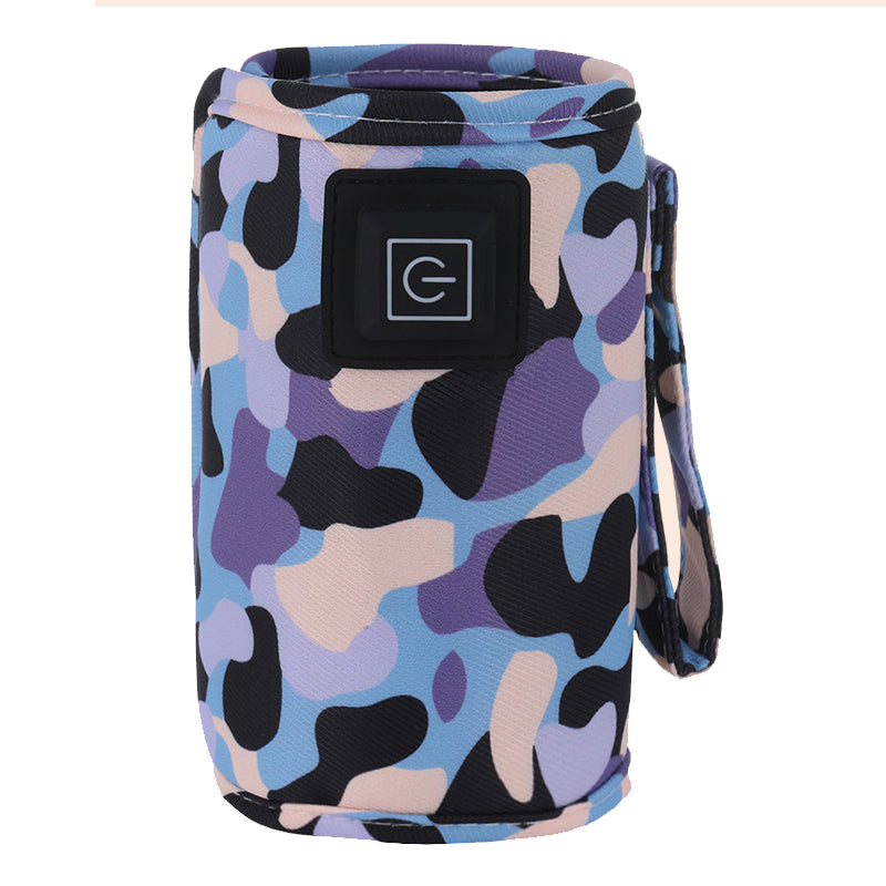 Vibe Geeks 3 Temperature Insulated Milk Baby Bottle Warmer- Usb Plugged-in - Blue