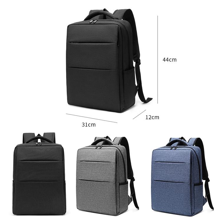 Multifunctional Laptop Backpack in Oxford Cloth - Cxs-605 - Grey