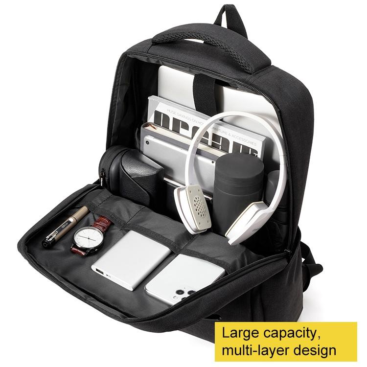 Multifunctional Laptop Backpack in Oxford Cloth - Cxs-605 - Grey