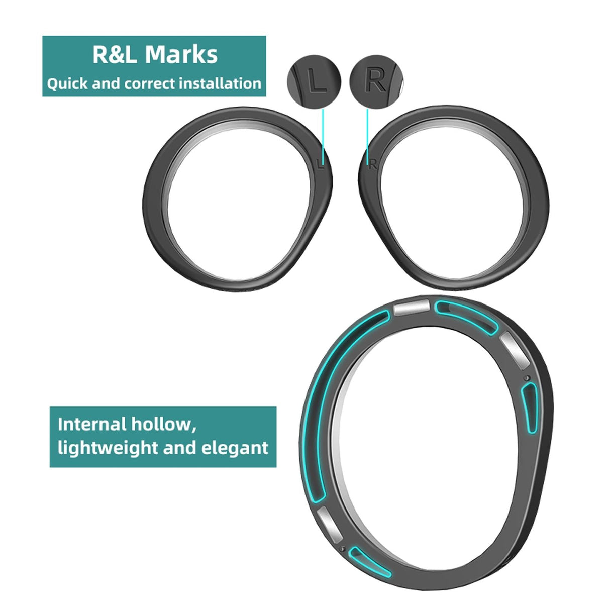 Vr Glasses Box for Pico 4 Hifylux - Magnetic Myopia - 1 Pair - 600 Degrees