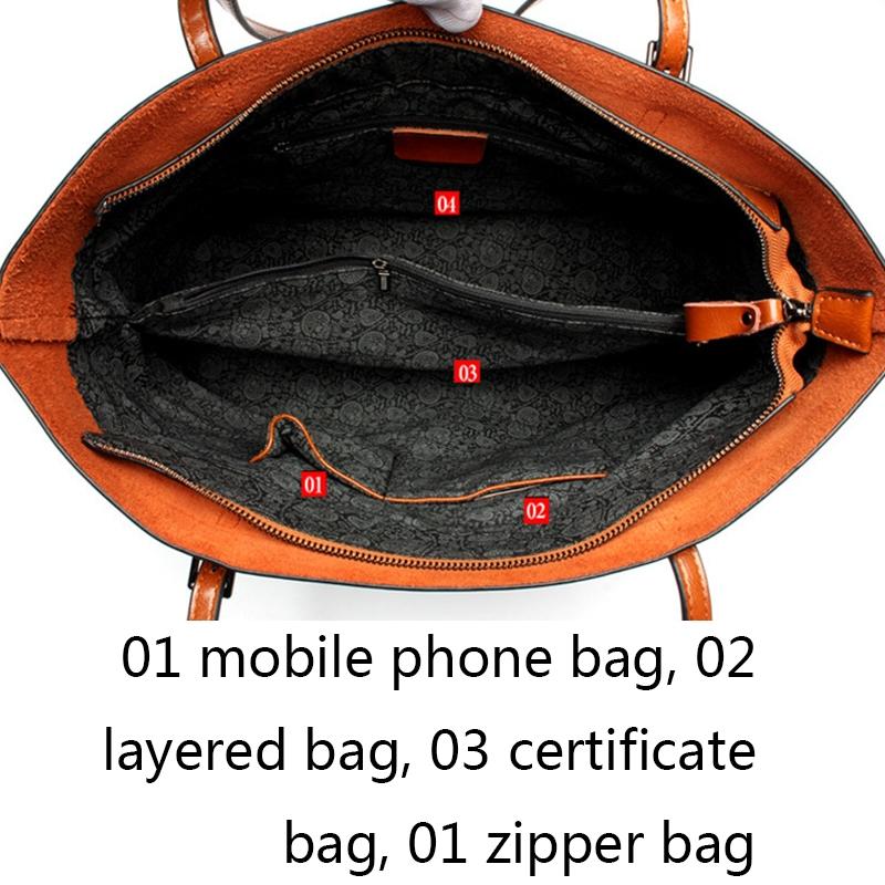 Stylish Shoulder Tote For Women - Retro Black