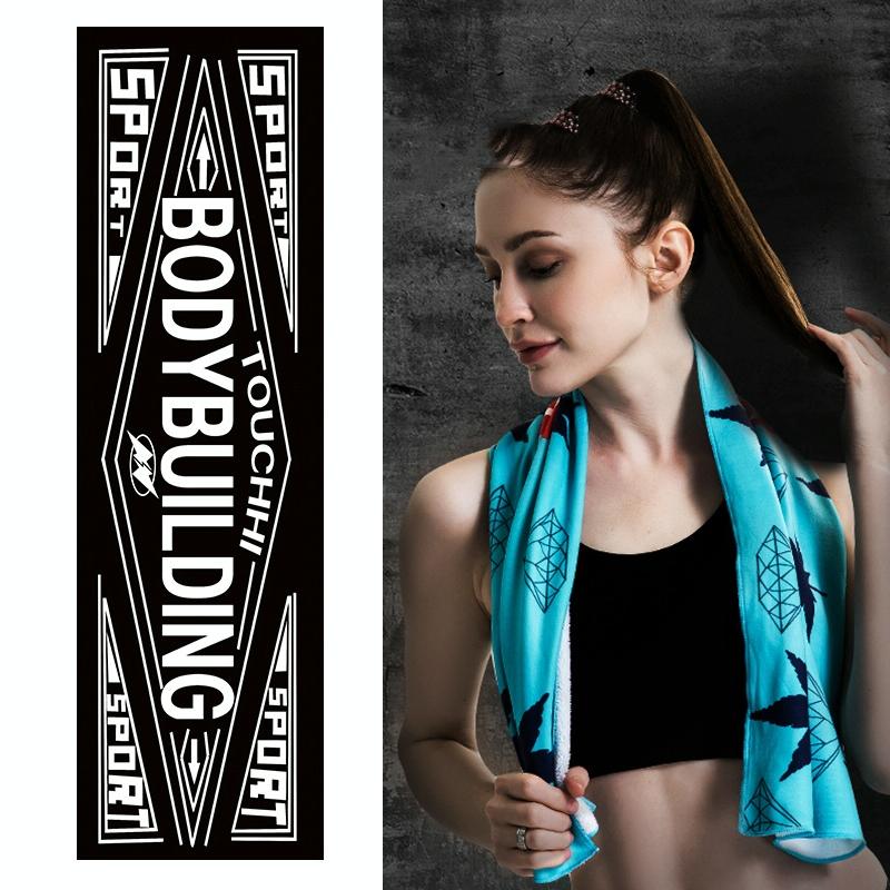 Quick Drying Cooling Towel For Outdoor Sports 100 X 30Cm - Basketball