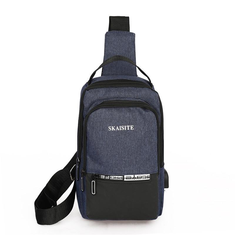 Men Crossbody Bag For Outdoor Sports Leisure - 3-Grey