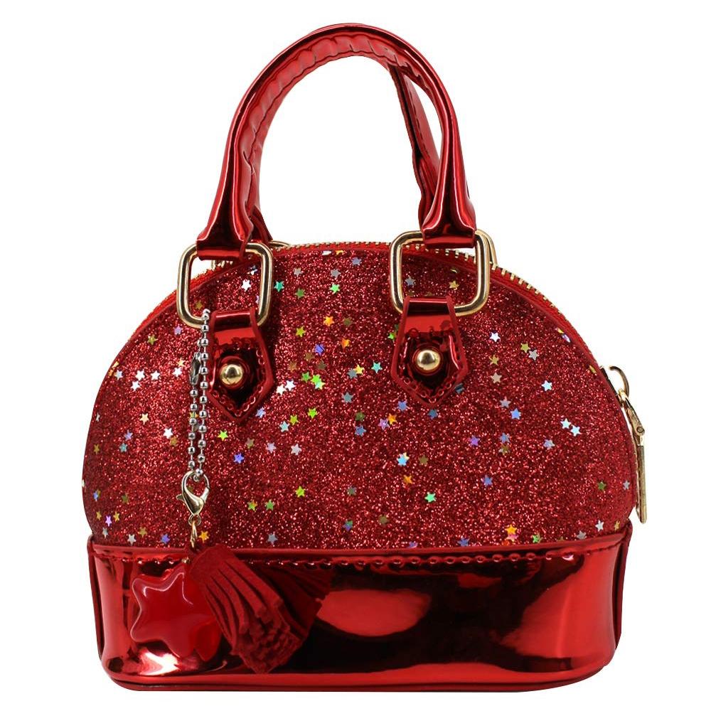 Mini Leather Shoulder Bag For Girls Cute & Compact - Brown