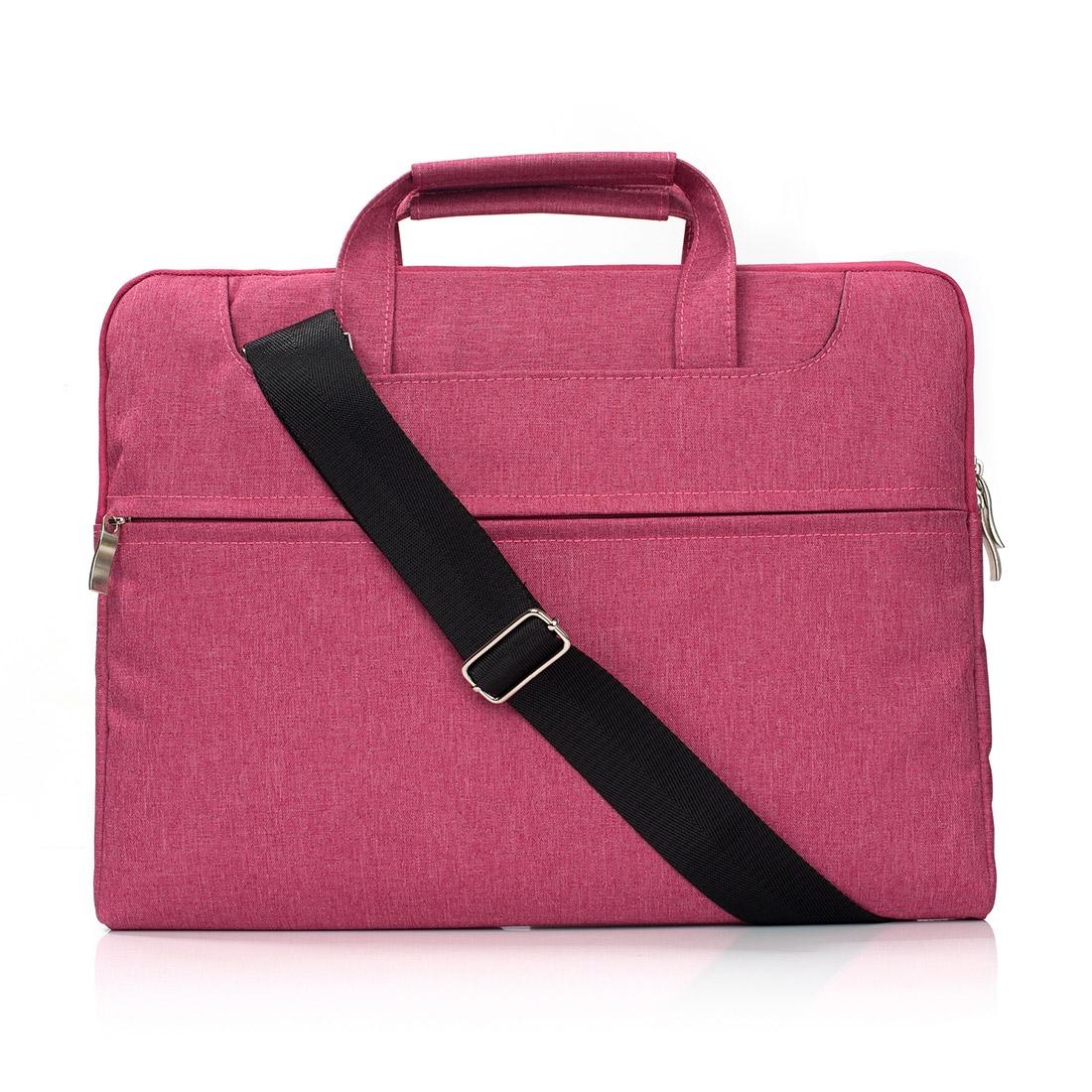 13.3 Inch Laptop Bag - Portable one Shoulder Zipper Design for Macbook Samsung Sony Dell Alienware Chuwi Asus Hp - Grey