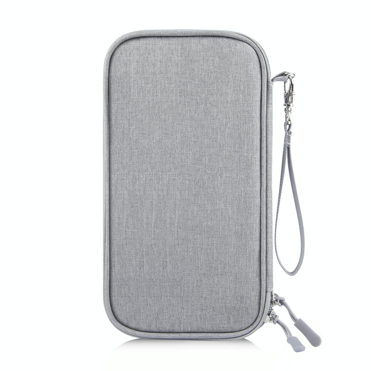 Clutch Bag For Passports Cards & Documents Grey