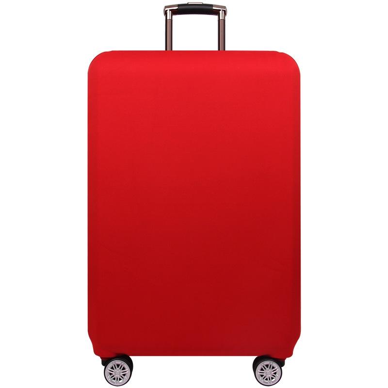 Xl Thickened Stretch Luggage Cover - Dust-proof & Wear-resistant - Orange Red