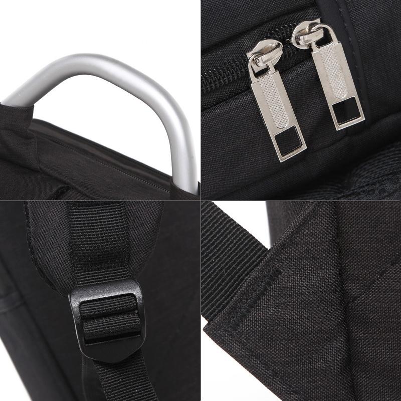 Versatile Laptop Business Backpack - Fits 14 Macbook and More - 40x28x12cm - Grey
