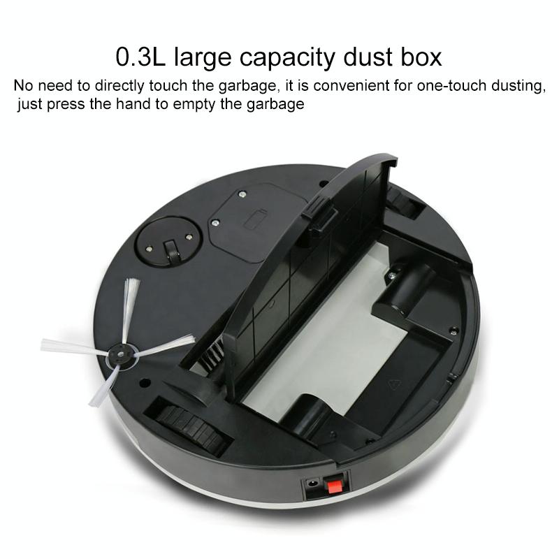 Smart Household Sweeping Robot - Grey
