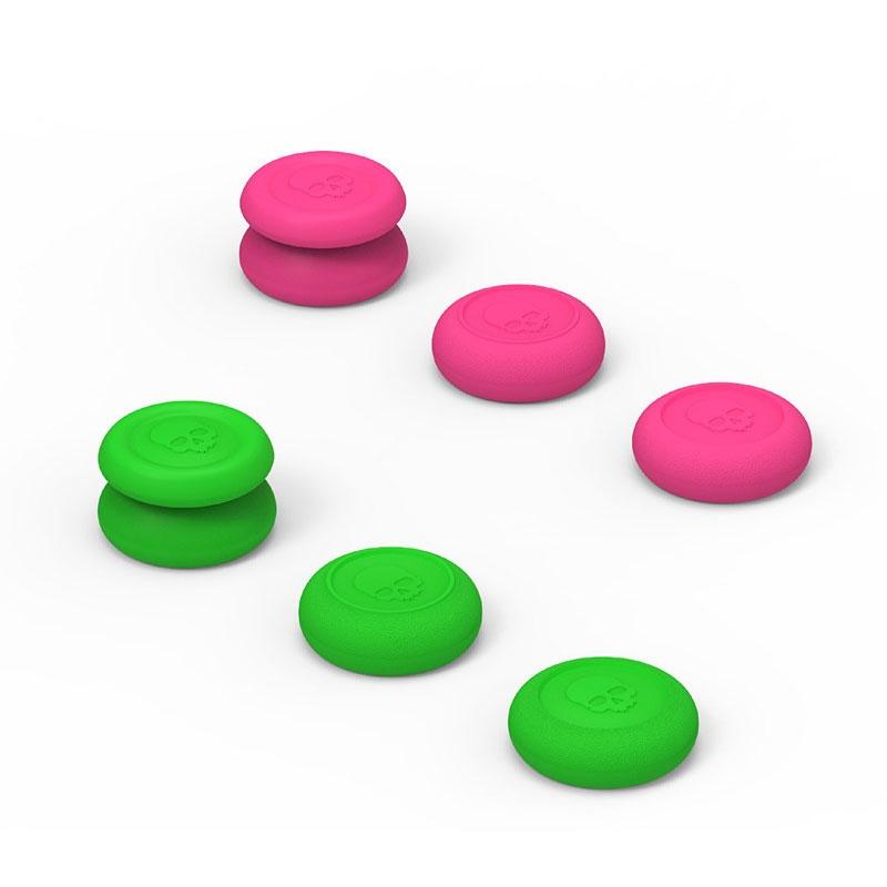 Ps4 Gamepad Rocker Cap Button Cover for Ns Pro - Green + Red