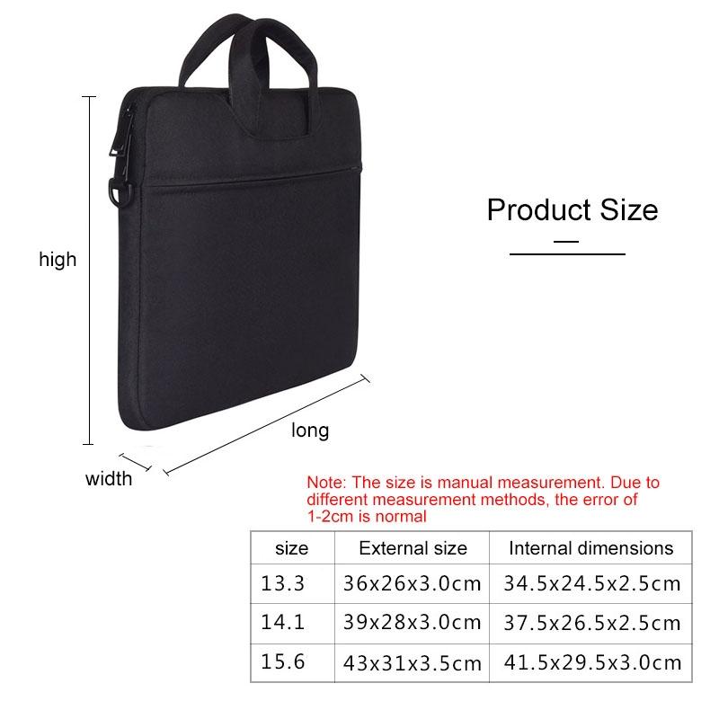13.3 Inch Hidden Portable Strap One-shoulder Handbag - Waterproof Oxford Cloth - Light Grey