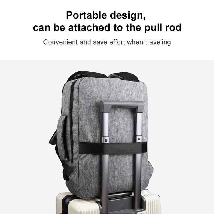 Multifunctional Oxford Laptop Backpack - Cxs-620 - Light Grey