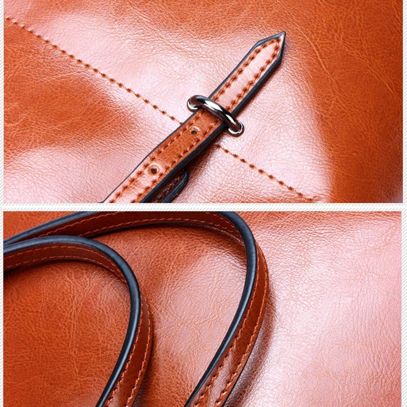 Stylish Shoulder Tote For Women - Charm Orange