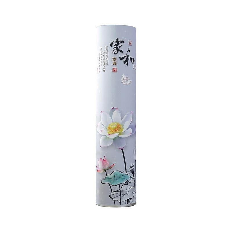 185 x 40 Cm Elastic Cloth Cabinet Air Conditioner Dust Cover - Monstera