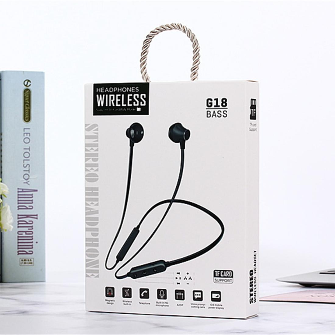 Sport Wireless Bluetooth 5.0 Earphones - Mg-g18 4.2 - Gold