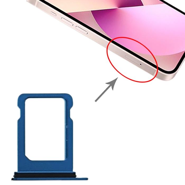 Iphone 13 Mini Sim Card Tray - Blue